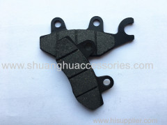 Motorcycle brake pads with non asbestos brake lining