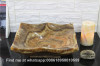 Brown Dragon Onyx Wash Basin natural stone Bath Vessel Sink