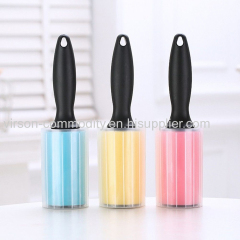 Vertical Handle Sticky Plastic Colorful Washable Lint Roller