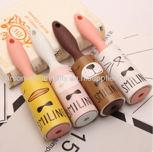 Good quality promotional adhesive lint roller with refill