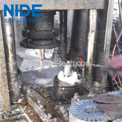 Automatic electric motor aluminum armature rotor die casting machine