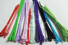 Self Locking Nylon PA66 Cable Ties 3.6mm Wide SGS UL EN62275 CE RoHS REACH