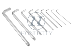 stock available flat end hex key L-type allen wrench and Z-type allen wrench For Solar Installation & Maintenance Work