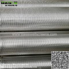 Slotted V Type Screen Tube 304 316 Grade Wire Point Pipe Used for Water Well Drill Filter
