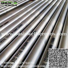 UN Supplier produce water well strainer pipe for drilling with welded connection end