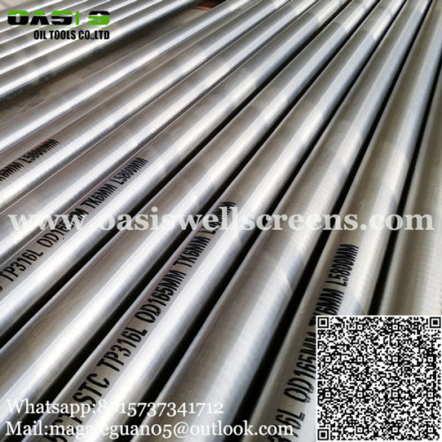 Stainless Steel Water/Oil Well Casing Pipe 6 5/8  ASTM API ISO Standard