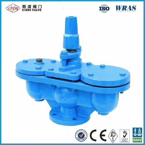 Ductile Iron Flanged End Double Orifice Air Release Valve with Pn10 Pn16