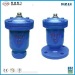 Ductile Iron Flanged End Double Orifice Air Release Valve with Pn10 Pn16