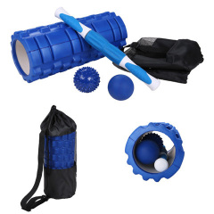 4 in 1 Massage Foam Roller with Ball and Stick 14*33CM