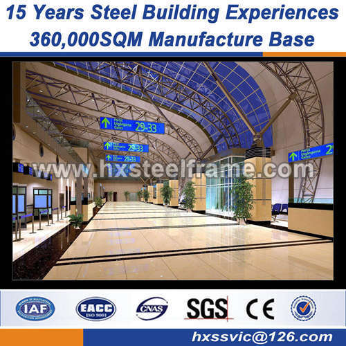 heavy steel structural fabrication 30x60 metal building well selling