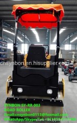 SYNBON Double steel wheel roller asphalt sand soil and gravel Double motors drive hydraulic steering and vibrate