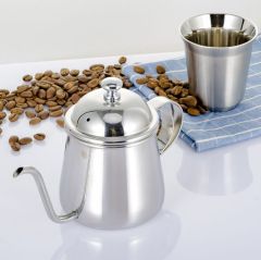 Slender hand flush coffee Kettle