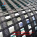 Polyester geogrid geosynthetic material