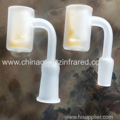 new Quartz banger with SiO2 opaque bottom Gavel nial 10mm & 14mm & 18mm Male & Female quartz nails for glass water pipe