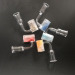 new Quartz banger with SiO2 opaque bottom Gavel nial 10mm & 14mm & 18mm Male & Female quartz nails for glass water pipes