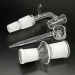 new Quartz banger with SiO2 opaque bottom Gavel nial 10mm & 14mm & 18mm Male & Female quartz nails for glass water pipes