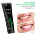 FDA CE private label natural glister dental activated charcoal toothpaste whitening teeth for free sample