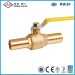 Angle Brass Gas Ball Valve-Flare X Female