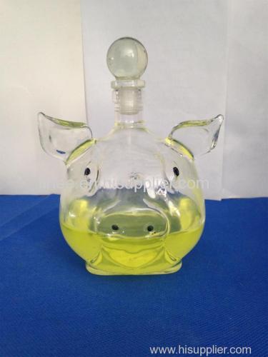 Most popular products pig custom glass bottle import cheap goods from china