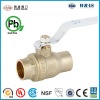 C46500 Lead Free Forged Solder Brass Ball Valves
