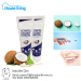 CE approved new trend popular natural teeth whitening coconut oil toothpaste