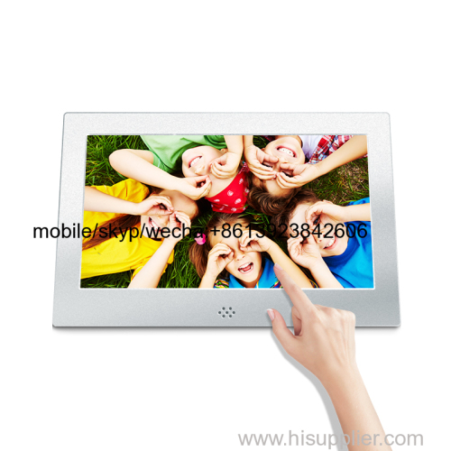 all in one touch screen pc with high resolution capacitive touch for commercial advertising display