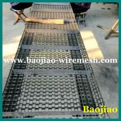 Stainless Steel Honeycomb Conveyor Belts Flat Wire Belt