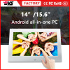 15.6 inch full HD touch screen pc with POE and wifi bluetooth for industrial display