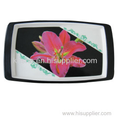 Melamine serving tray food tray