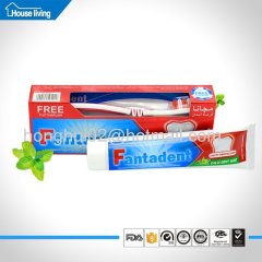 Alibaba China Private Label mint flavor basic cleaning teeth whitening toothpaste Dental Hygiene Products