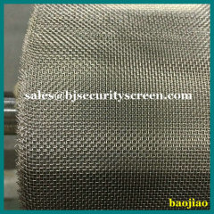 Woven 0.025'' Stainless Steel Wire Screen