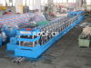 2 Waves Highway Guardrail Roll Forming Machine Forming Stations 13 Units Gear Reducer Synchronous Driving PLC Control