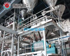 Automatic water soluble fertilizer packaging production line