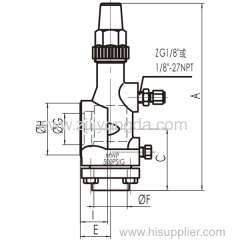 Copeland Type Small Cast Iron Valve