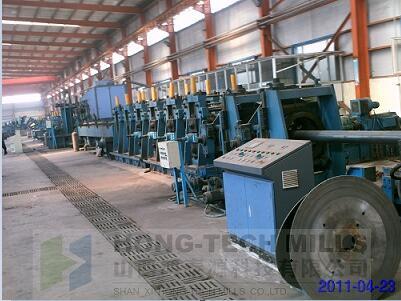 welded steel pipe making mill line machine