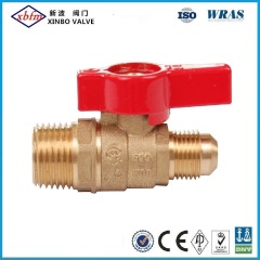 Brass Gas Ball Valve Flare X Female