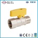 Brass Gas Ball Valve Flare X Female