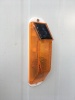 Road full flash modes solar warning light