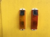 yellow shockproof waterproof road safety guardrail warning light