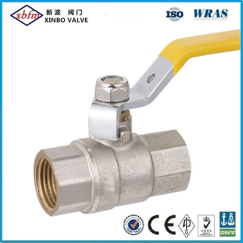 UL CAS Forged Brass Ball Valve with Steel Lever Handle