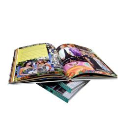 Full color hard cover printing service for books