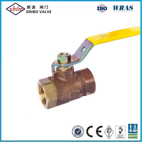 Three -Way Bronze Ball Valve