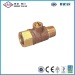 Three -Way Bronze Ball Valve