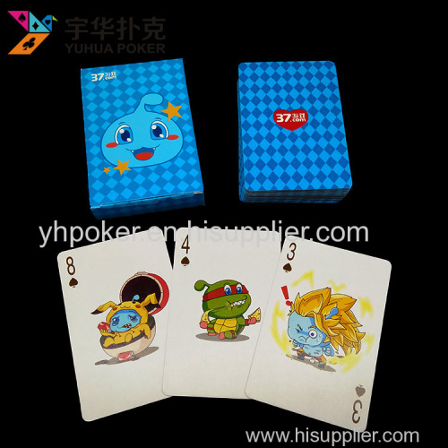 Custom playing cards 300gsm C2S art paper with OEM logo