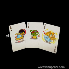 Custom playing cards 300gsm C2S art paper with OEM logo