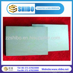 99.95% purity high density molybdenum plate