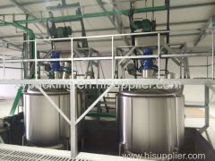 Liquid Fertilizer ingredients mixing and filling production line