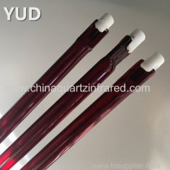 Telescopic infrared warming lamp for restaurant