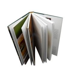 Full color hardcover book custom cookbook printing