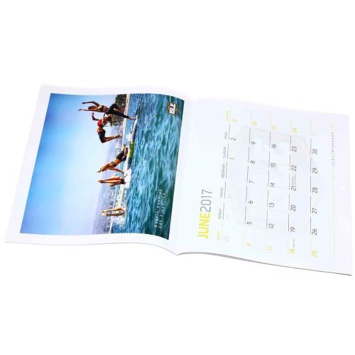 Most customers like custom 2017 offset printing wall calendar